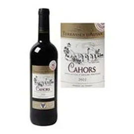 MARQUE REPÈRE, TERRASSES D'AUTAN AOC Cahors vin rouge 75cl