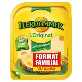 LEERDAMMER Fromage en tranches, l'original 450g