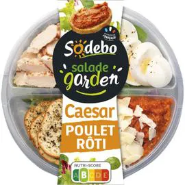 SODEBO Salade garden poulet caesar 240g