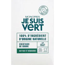 MONOPRIX JE SUIS VERT Cristaux de soude 500g