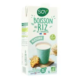 BIOSOY Boisson Au Riz De Camargue Nature 1L Bio l'unité
