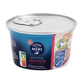 MARQUE REPÈRE, RONDE DES MERS Rillettes de saumon 125g
