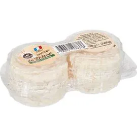 CARREFOUR ORIGINAL Fromage crottin de chèvre 2x60g