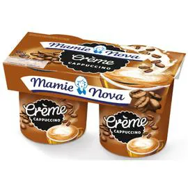 MAMIE NOVA Crème dessert café cappuccino 2x150g