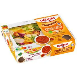 DAUNAT Salade poulet emmental 320g