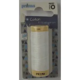 LA BROSSE ET DUPONT, PRIMA Fil coton moyen blanc 100m l'unité