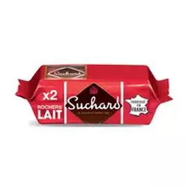SUCHARD Rochers lait 2x35g