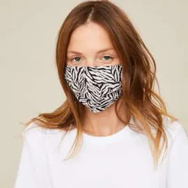 MONOPRIX FEMME Cat 1 - Lot de 2 Masques en Tissu Lavables Adultes l'unité