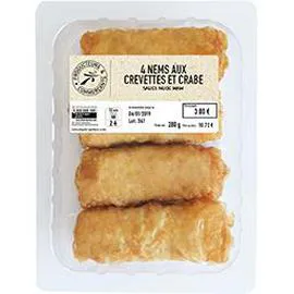 NOTRE SÉLECTION Nems aux crevettes et crabe 280g