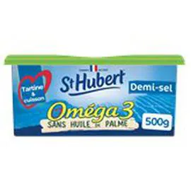ST HUBERT Margarine demi-sel Sans huile palme 51% MG 500g