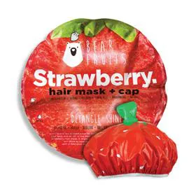 BEAR FRUITS Masque capillaire + charlotte Strawberry 20ml