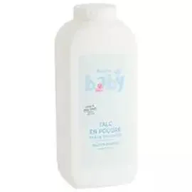 AUCHAN BABY Talc en poudre pour peaux délicates 250g