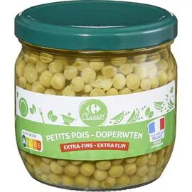 CARREFOUR CLASSIC' Petits pois extra-fins 37cl