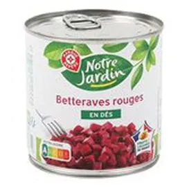 MARQUE REPÈRE, NOTRE JARDIN Betterave en Dés 265g