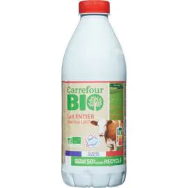 CARREFOUR BIO Lait entier 1l