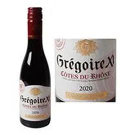 MARQUE REPÈRE, GRÉGOIRE XI AOC Côtes du Rhône vin rouge 37,5cl