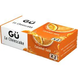GÜ Dessert cheesecake caramel salé 2x90g