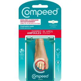 COMPEED Pansements ampoules orteils x8