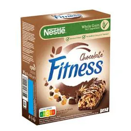 NESTLÉ Barres céréales Fitness Chocolat 6x23,5g