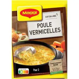 MAGGI Soupe déshydratée poule vermicelles 65g