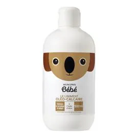 MONOPRIX BÉBÉ Le liniment oléa-calcaire à l'huile d'olive 500ml