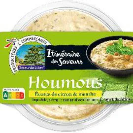 ITINÉRAIRE DES SAVEURS Saveur du Liban - Houmous écorce de citron & menthe 180g