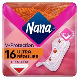 NANA Serviettes hygiéniques Ultra Normal x16