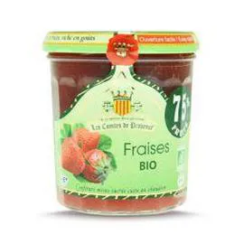 COMTES DE PROVENCE Confiture bio Fraise 350g