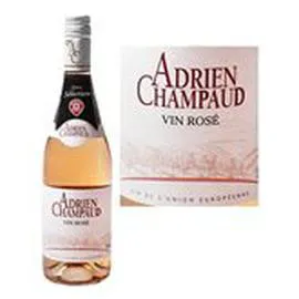 MARQUE REPÈRE, ADRIEN CHAMPAUD Vin d'Union Européenne rosé 75cl