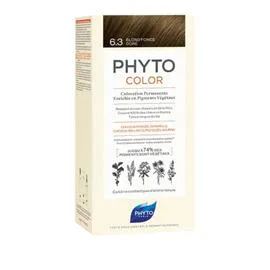 PHYTO PARIS Coloration cheveux blond foncé doré 6.3 l'unité