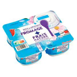 AUCHAN Fromage blanc 3.7% MG 4x100g