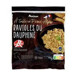 AUCHAN GOURMET Ravioles du Dauphiné IGP label rouge 500g