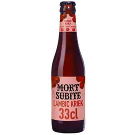 MORT SUBITE Bière Kriek lambic 33cl