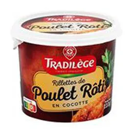 MARQUE REPÈRE, TRADILÈGE Rillettes poulet 110g