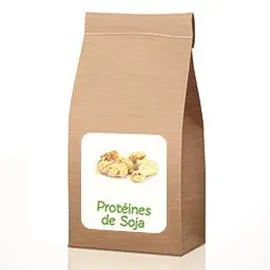 JUSTE BIO Protéïnes de soja BIO en vrac 100g