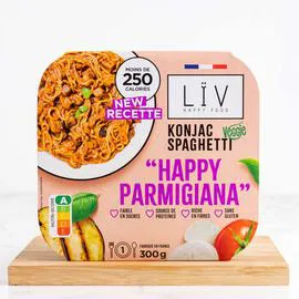 LIV Konjac lasagnes parmigiana mega light 300g