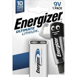 ENERGIZER Pile lithium 9V l'unité
