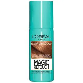 L'ORÉAL PARIS, MAGIC RETOUCH Coloration Cheveux Temporaire Spray Retouche Racine Châtain acajou 75ml