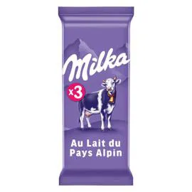 MILKA Chocolat Au Lait du Pays Alpin 3x100g