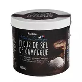 AUCHAN TERROIR Fleur de sel de Camargue 125g