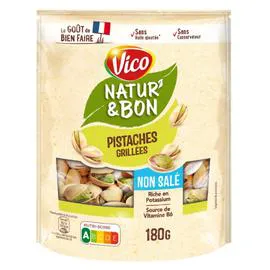 VICO Pistaches grillées non salées 180g