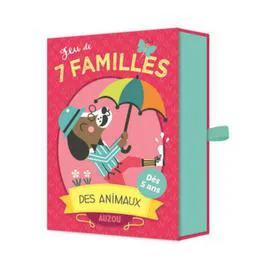 MONOPRIX Auzou Jeu Des 7 Familles Des Animaux l'unité