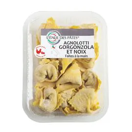 L'ITALIE DES PÂTES Pâtes fraîches Agnolotti gorgonzola noix 250g