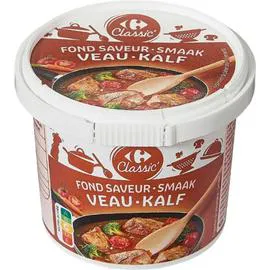 CARREFOUR CLASSIC' Préparation culinaire fond de veau 110g