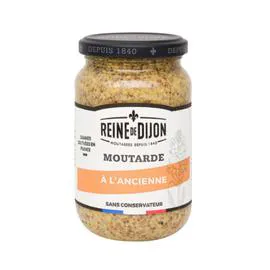 REINE DE DIJON Moutarde à l ancienne 350g