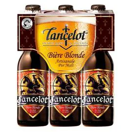 BRASSERIE LANCELOT Bière Blonde 3x33cl