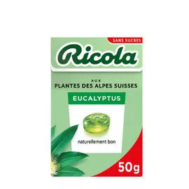 RICOLA Bonbons eucalyptus 50g