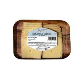 LE MONTAGNON Raclette nature au lait cru tranchée 400g