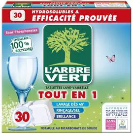 L'ARBRE VERT Tablettes brillance x30