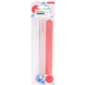 MONOPRIX ACCESSOIRES Limes Différents Grains New x3